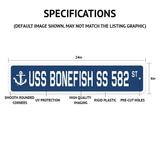 USS Abraham Lincoln CVN 72 Street Sign us Navy Ship Veteran Sailor Gift