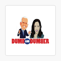 Dumb and Dumber - Biden Harris Sticker