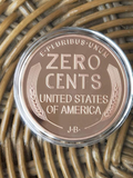 Joe Biden Zero Cents Novelty Penny Coin 40mm x 3mm MAGA
