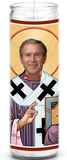 George Bush Celebrity Prayer Candle - Funny Saint Candle - 8 Inch Glass Prayer Votive - 100% Handmade in USA - Novelty Celebrity Gift (George Bush)