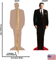Advanced Graphics President Ronald Reagan Life Size Cardboard Cutout Standup