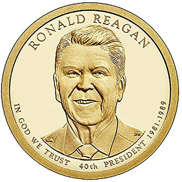 2016 P, D 2 Coin - Ronald Reagan Presidential Uncirculated