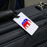 Republican Elephant GOP Politics Luggage ID Tags Cards Set of 2